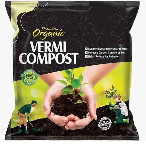 Premium Organic Vermi Compost (Pack of 1)